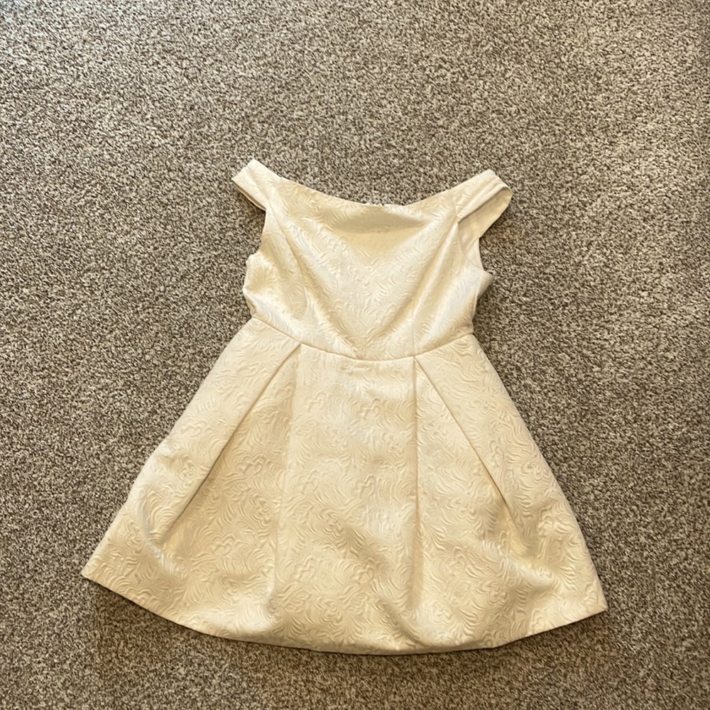 Off The Shoulder Flared Dress